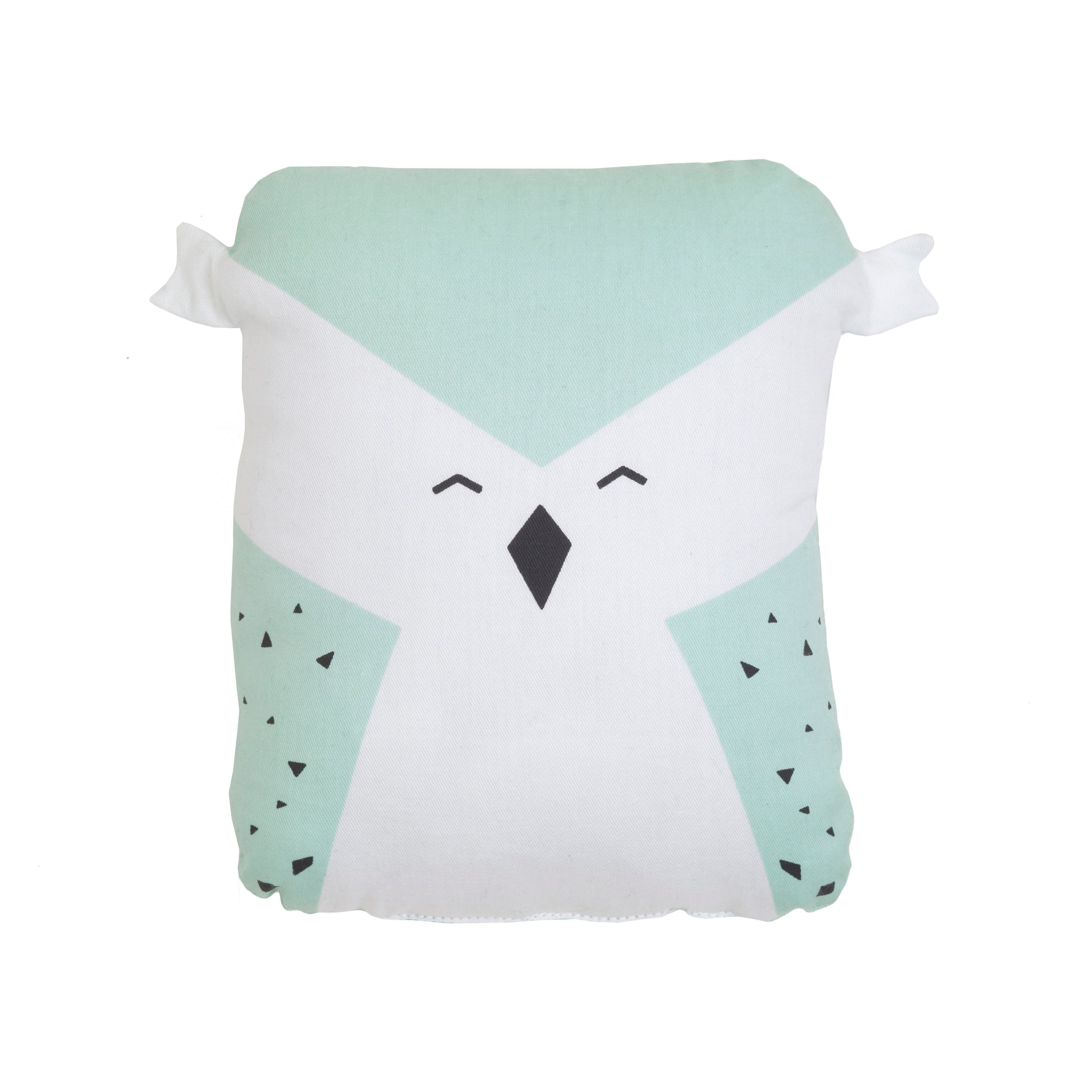 Wise Owl Cushion Green – Lilpinetree